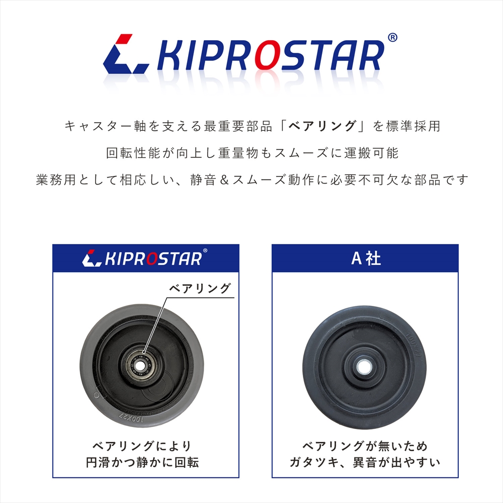 KIPROSTAR 業務用 木製ワゴン MKWA-100