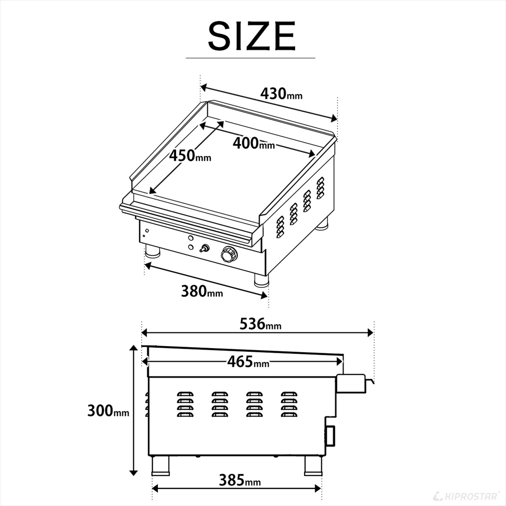 電気式 グリドル 業務用 PRO-KEG400 - 厨房機器専門店 安吉